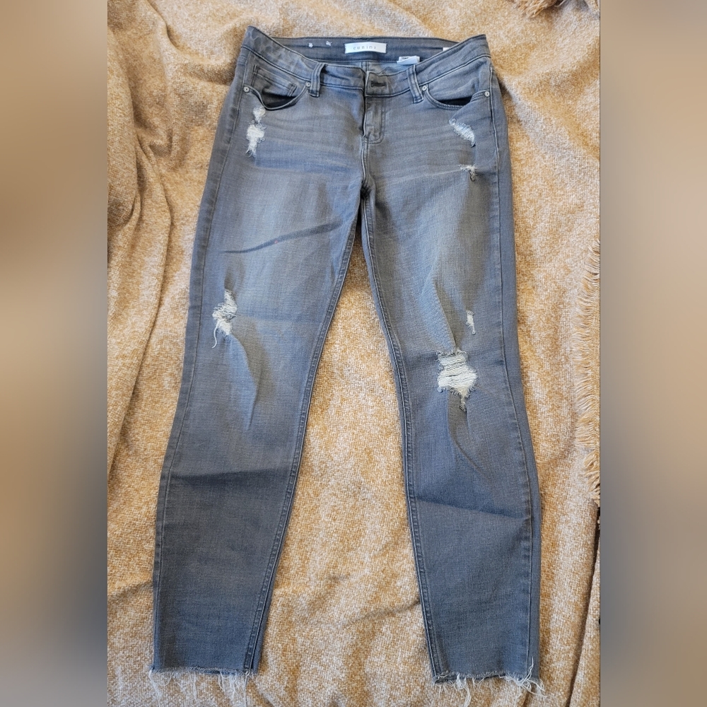 Womens Eunina MID RISE SKINNY ANKLE JEAN Size 11 (30x28)
